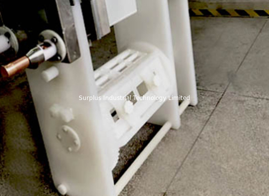 L610mm PP Small Electroplating Barrel For Large Workpiece Electroplating Line