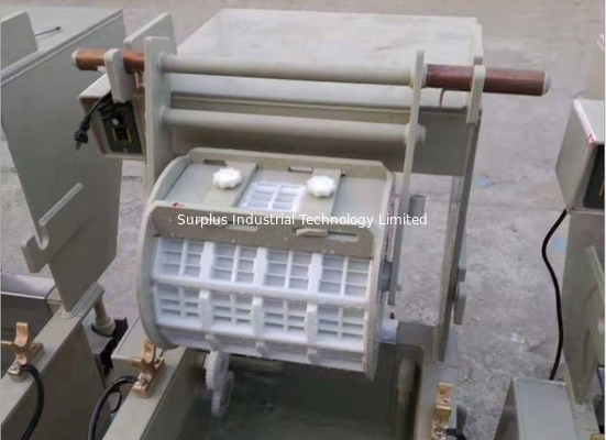 Corrosion Resistant PP Plastic Electroplating Barrel , Continental Barrel Plating