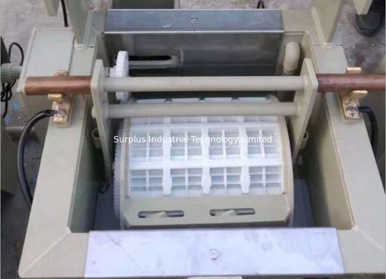 Corrosion Resistant PP Plastic Electroplating Barrel , Continental Barrel Plating