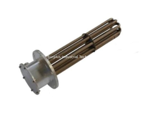 Vertical 240V Titanium Flange Immersion Heater , 9kw Immersion Heater