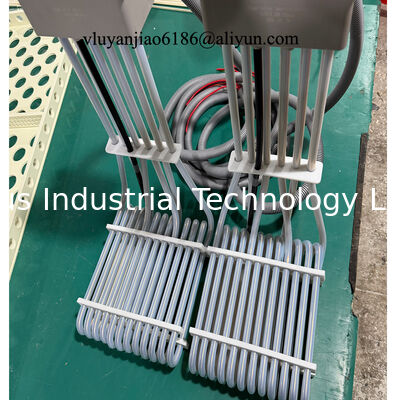 3 相 415V 4.5kw 酸加熱および腐食性化学加熱用 L 型 PTFE 浸漬ヒーター